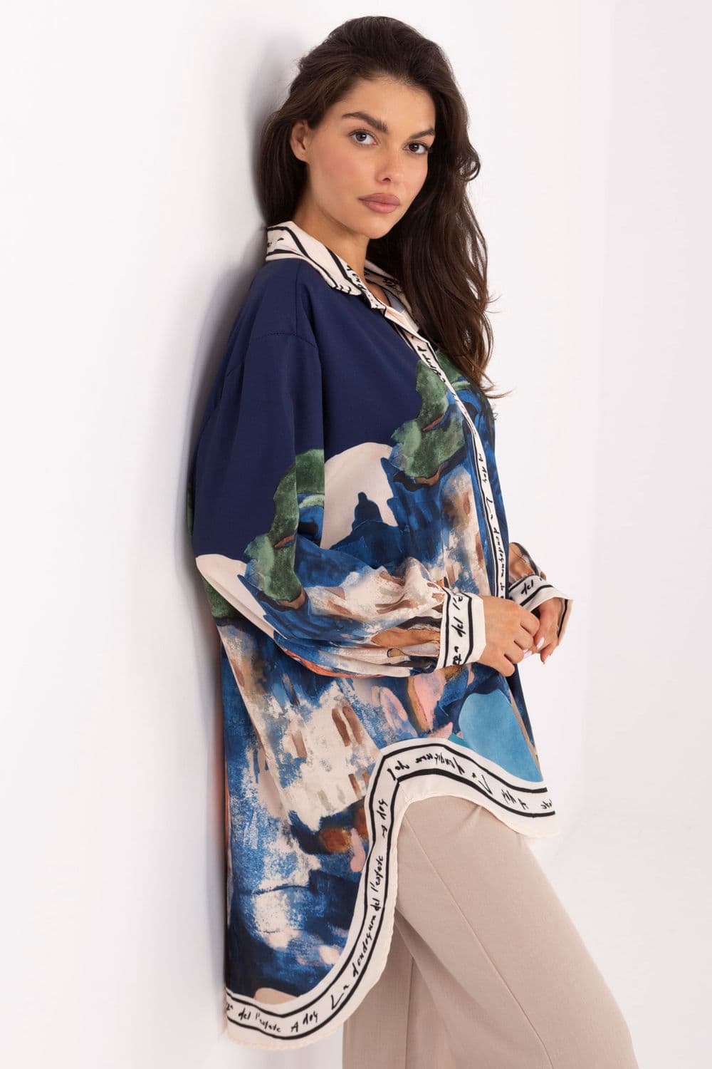 Camicia a manica lunga  model 218393 Rue Paris - Miniatura 2