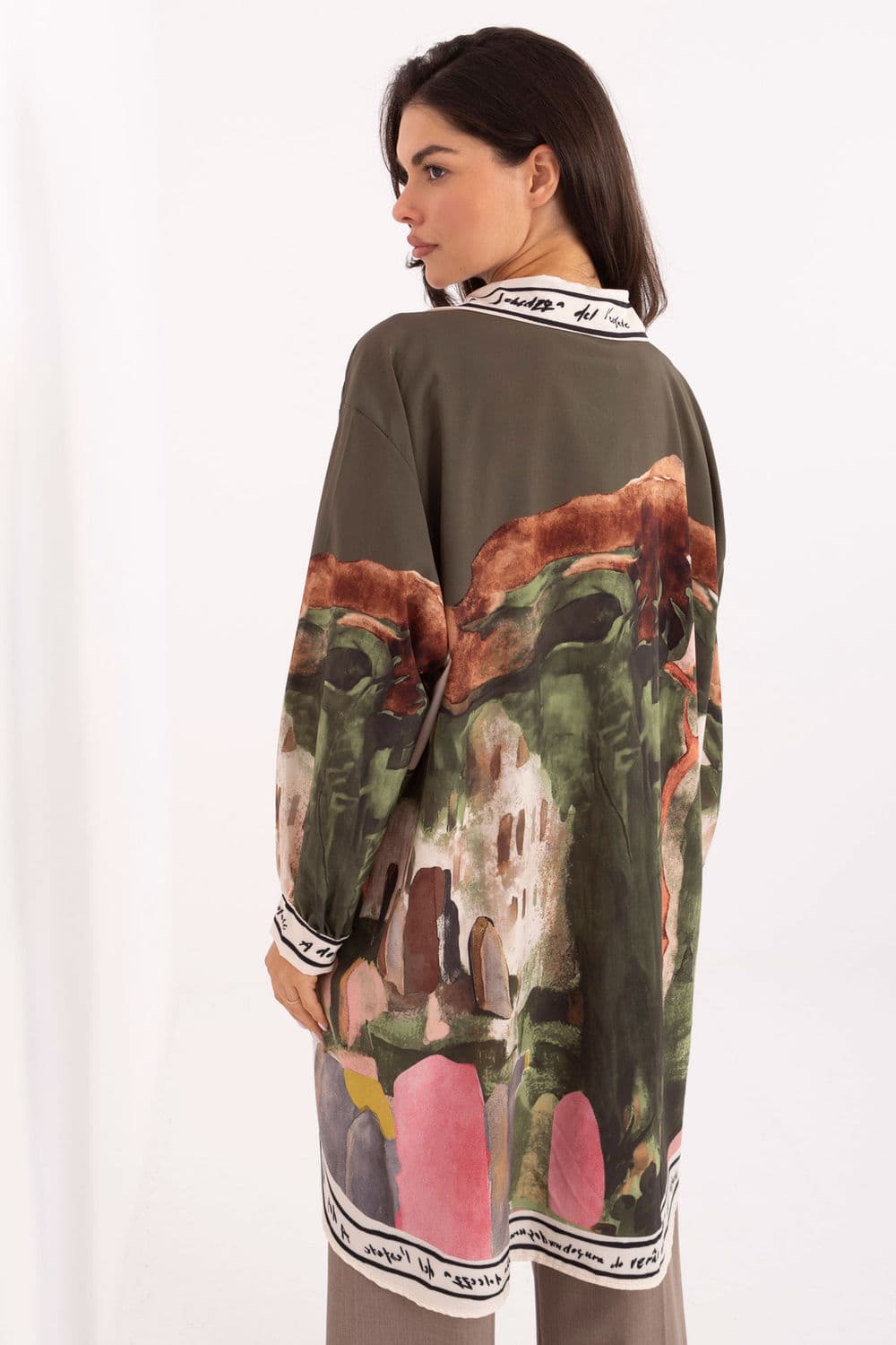 Camicia a manica lunga  model 218394 Rue Paris - Miniatura 3