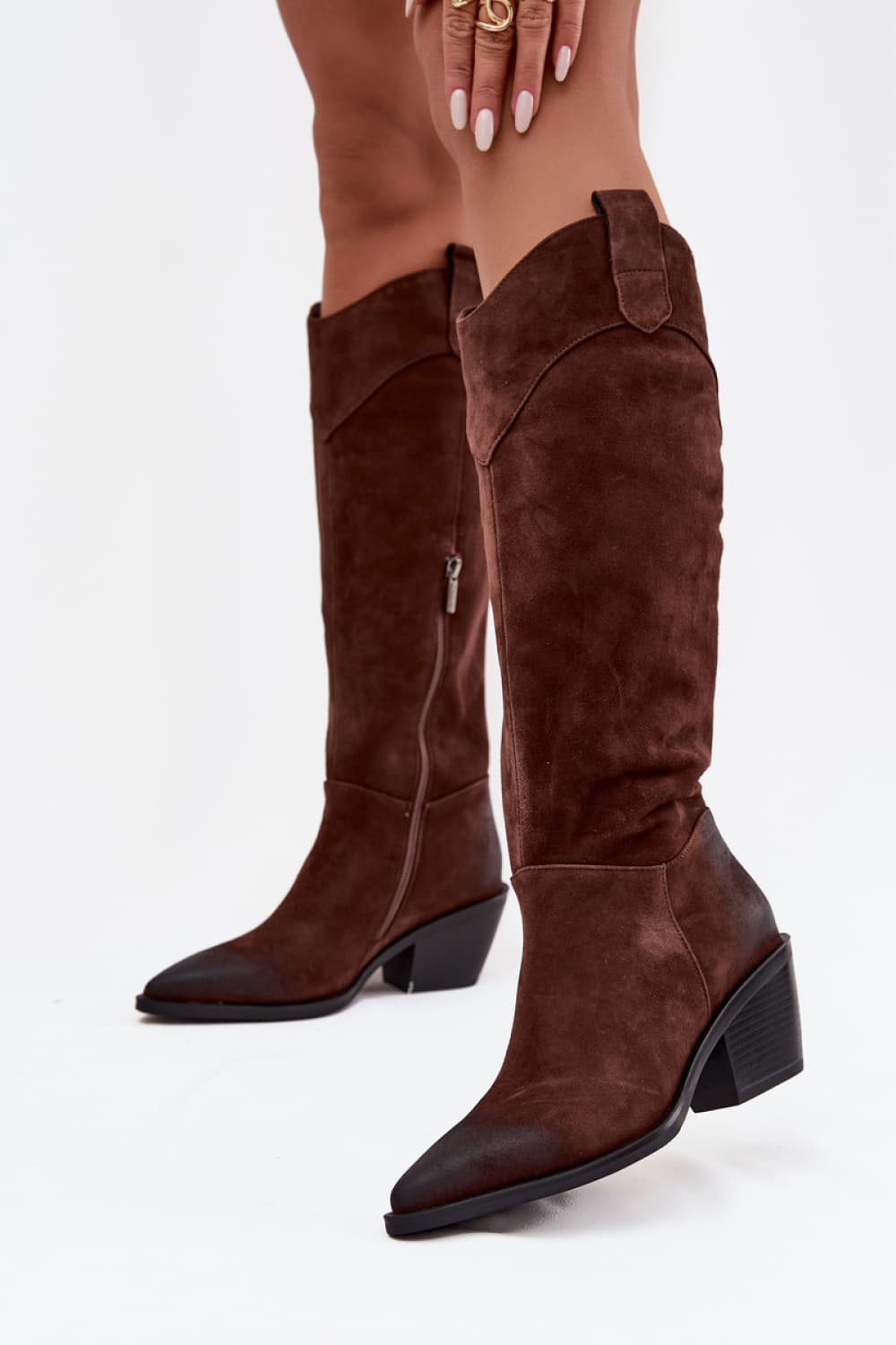 Stivali con tacco model 219399 Step in style