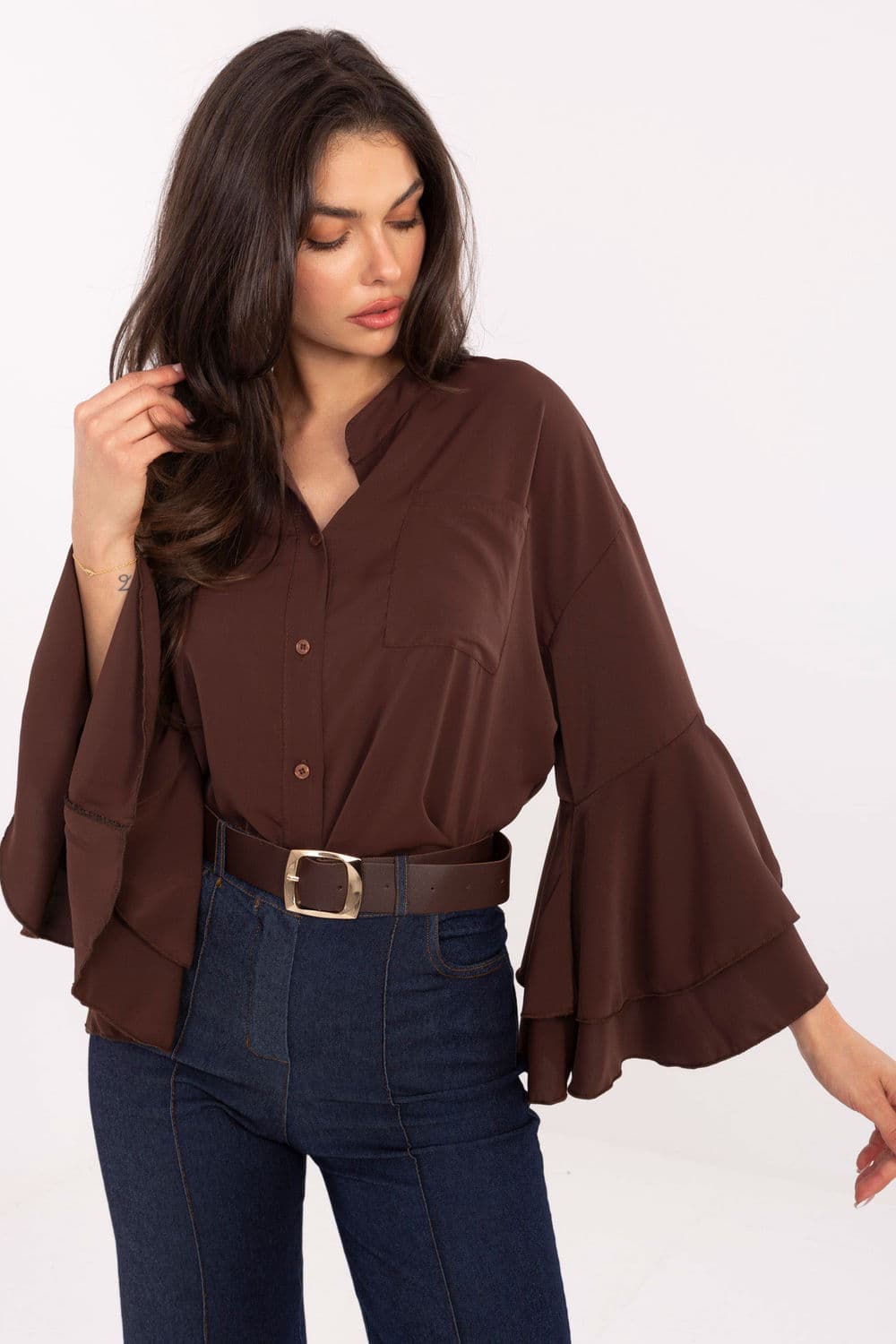 Camicia a manica lunga  model 219625 Rue Paris