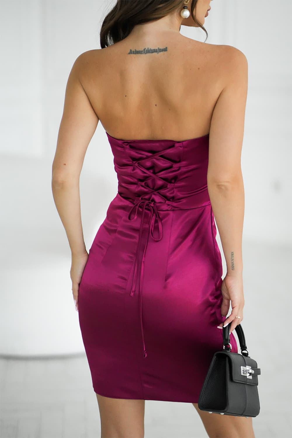 Vestito lungo model 219701 Bicotone - Miniatura 3