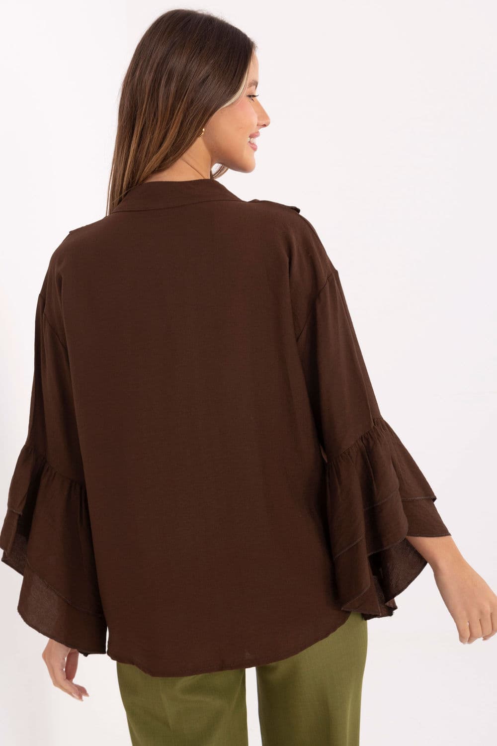 Camicia a manica lunga  model 220228 Rue Paris - Miniatura 3
