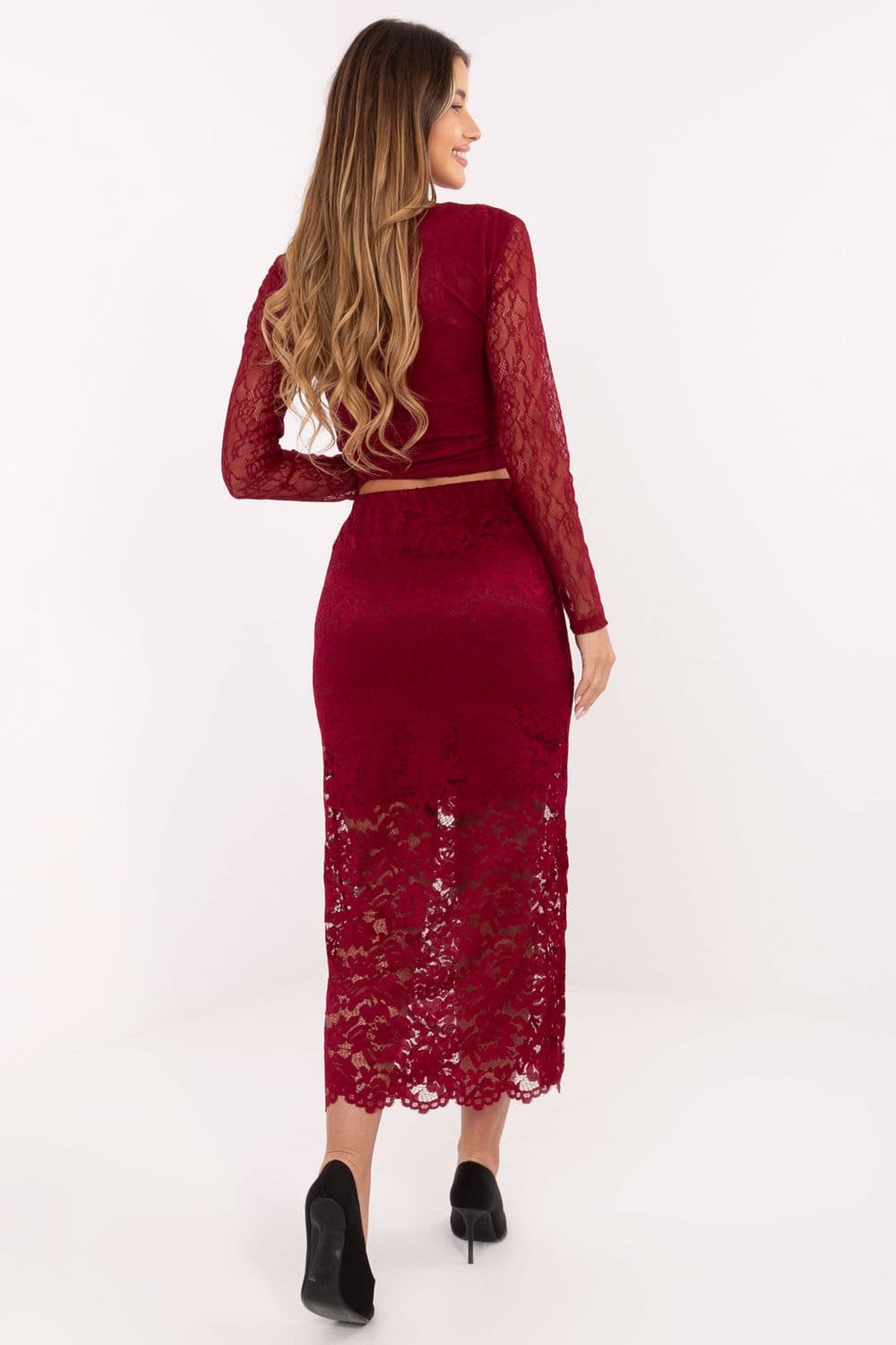 Gonna di pizzo model 220326 Italy Moda - Miniatura 3