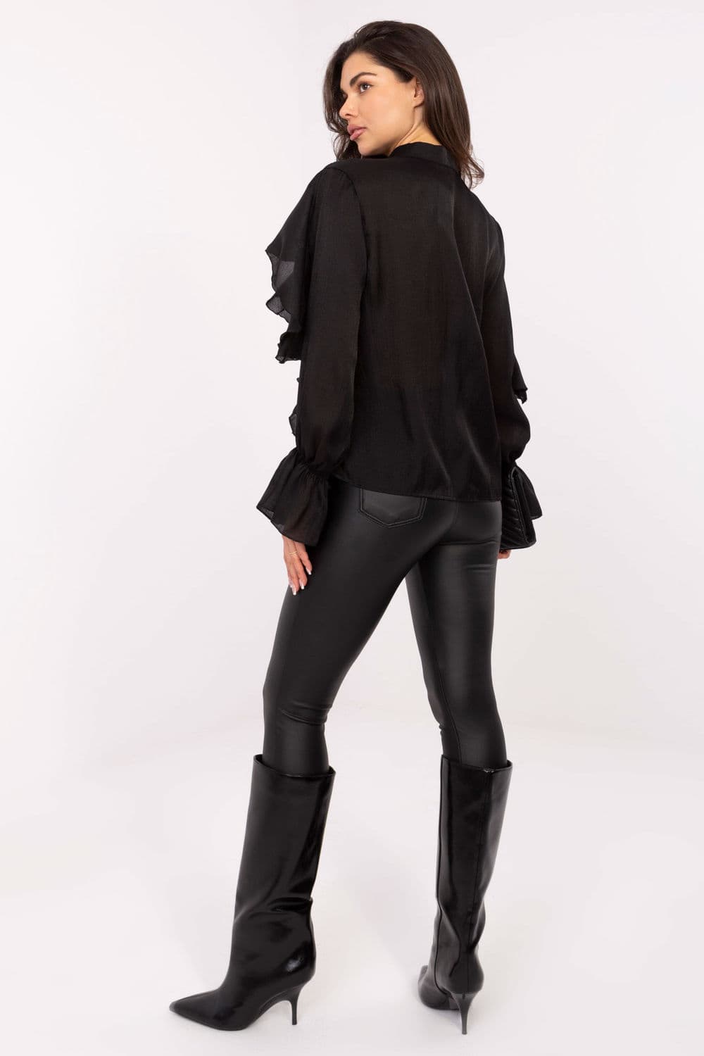 Camicia a manica lunga  model 220432 Rue Paris - Miniatura 3