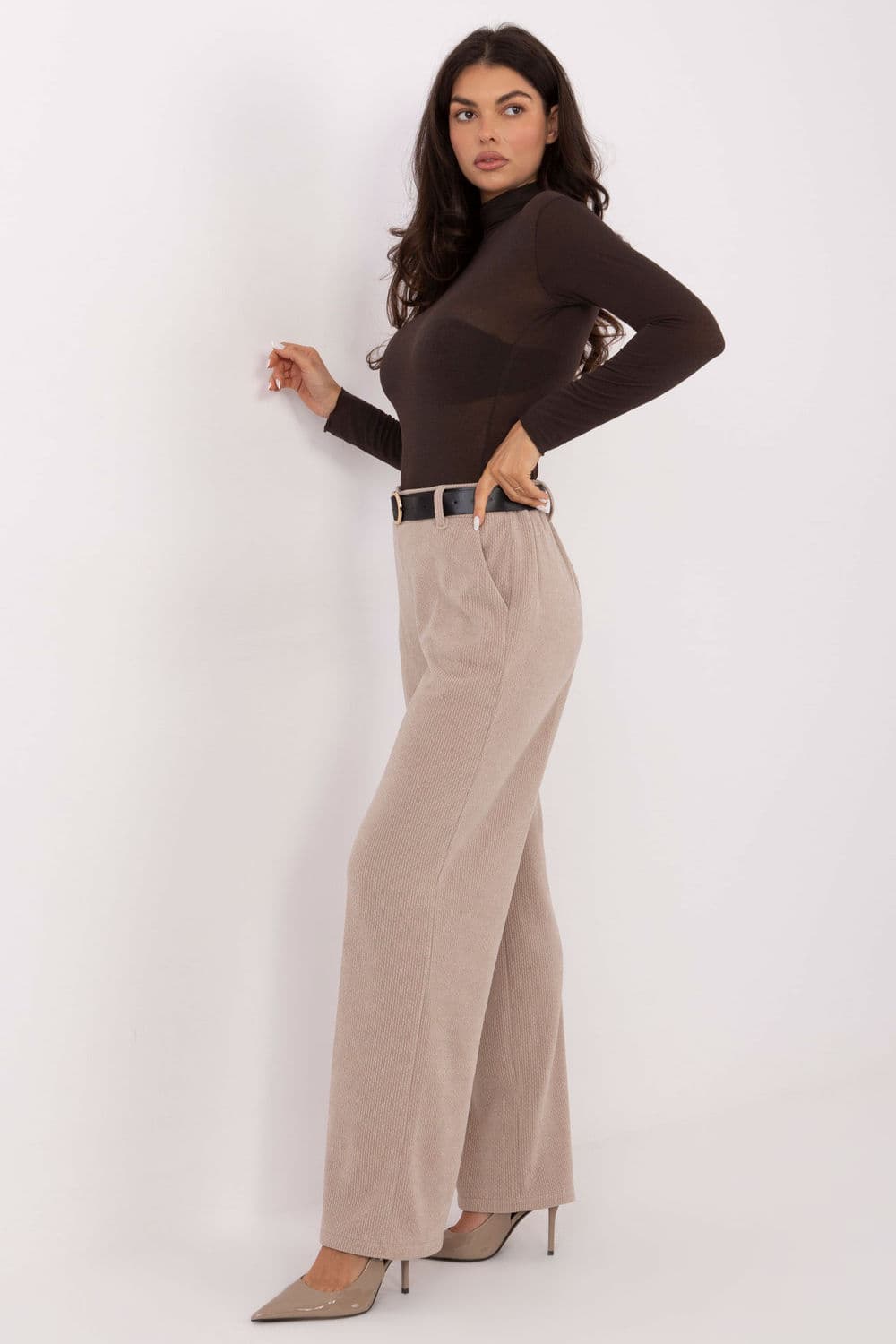 Pantaloni in velluto model 220752 Italy Moda - Miniatura 2