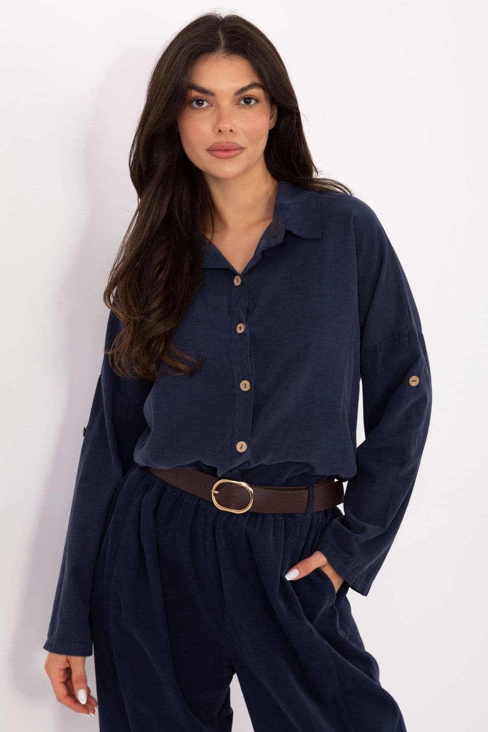 Camicia a manica lunga model 220822 Italy Moda