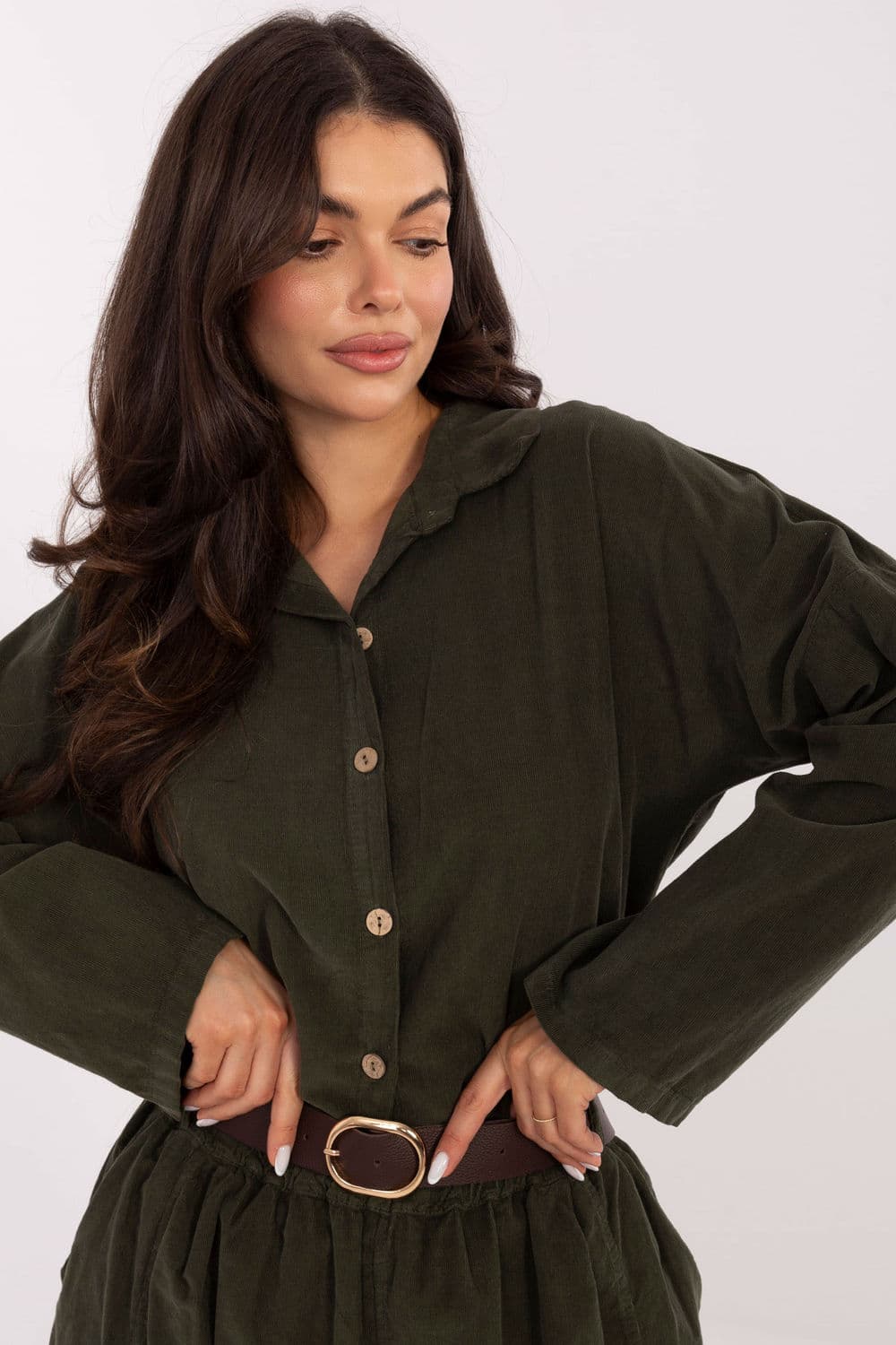 Camicia a manica lunga model 220823 Italy Moda