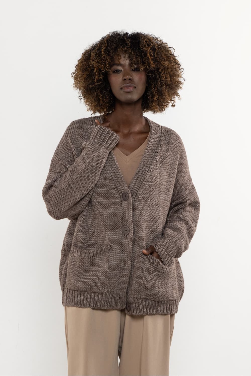 Cardigan model 220853 awama - Miniatura 4