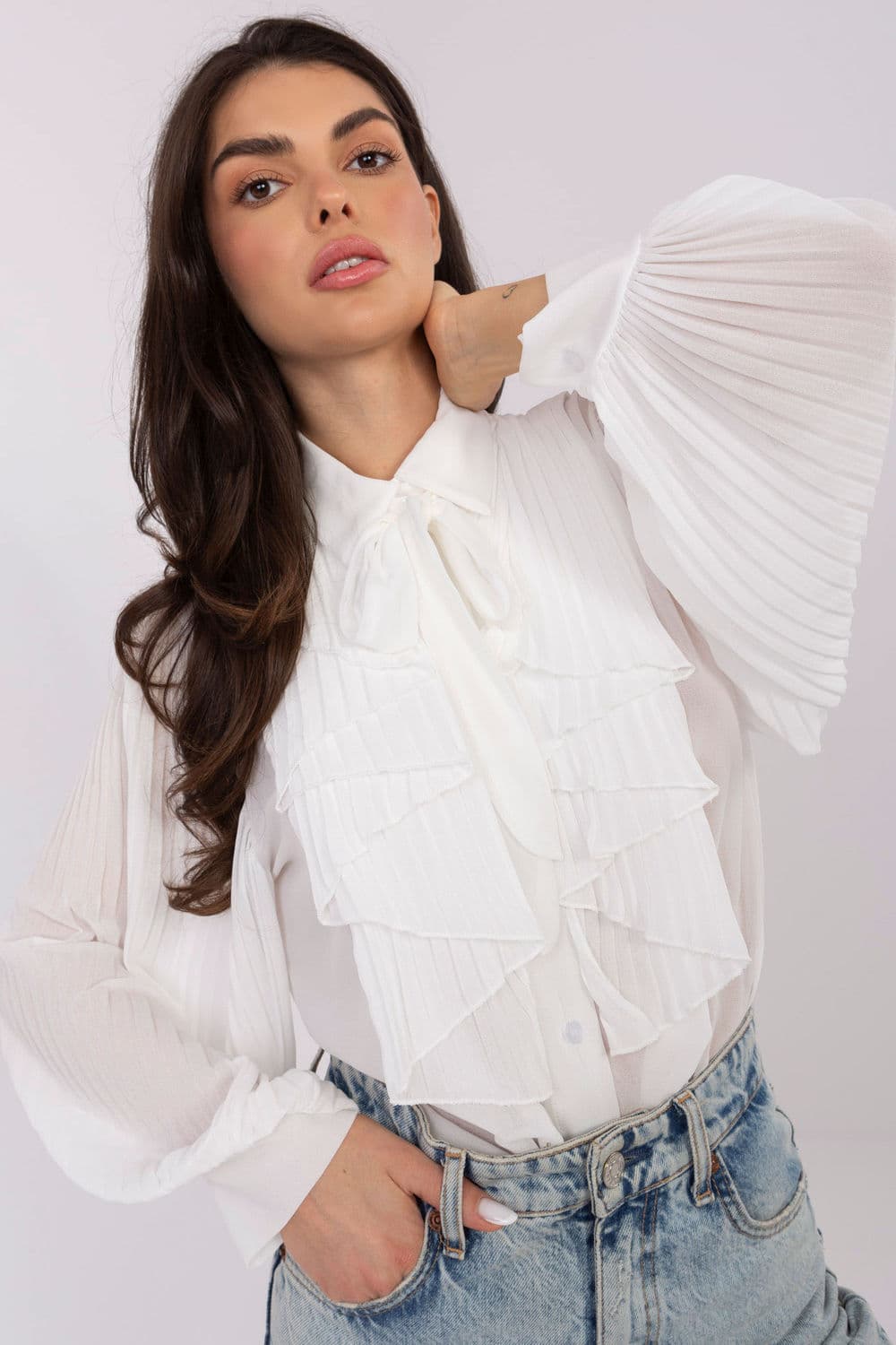 Camicia a manica lunga  model 221588 Italy Moda - Miniatura 4