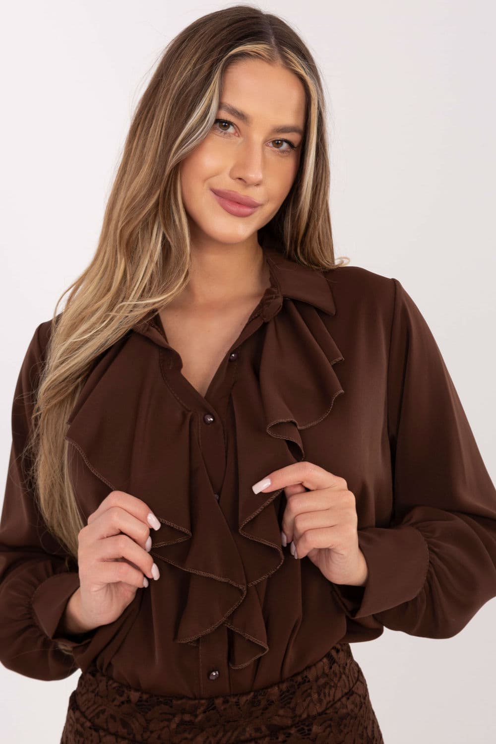 Camicia a manica lunga model 221885 Factory Price