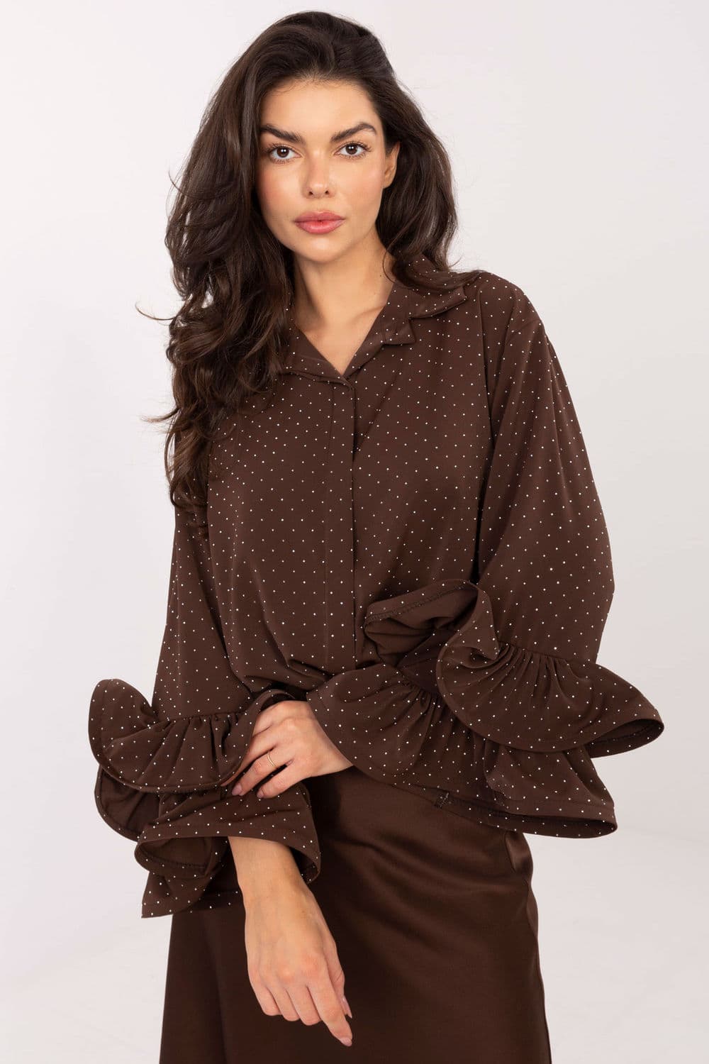 Camicia a manica lunga model 222149 Italy Moda