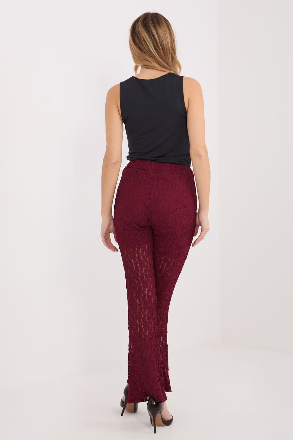 Pantaloni in pizzo model 222322 Italy Moda - Miniatura 3