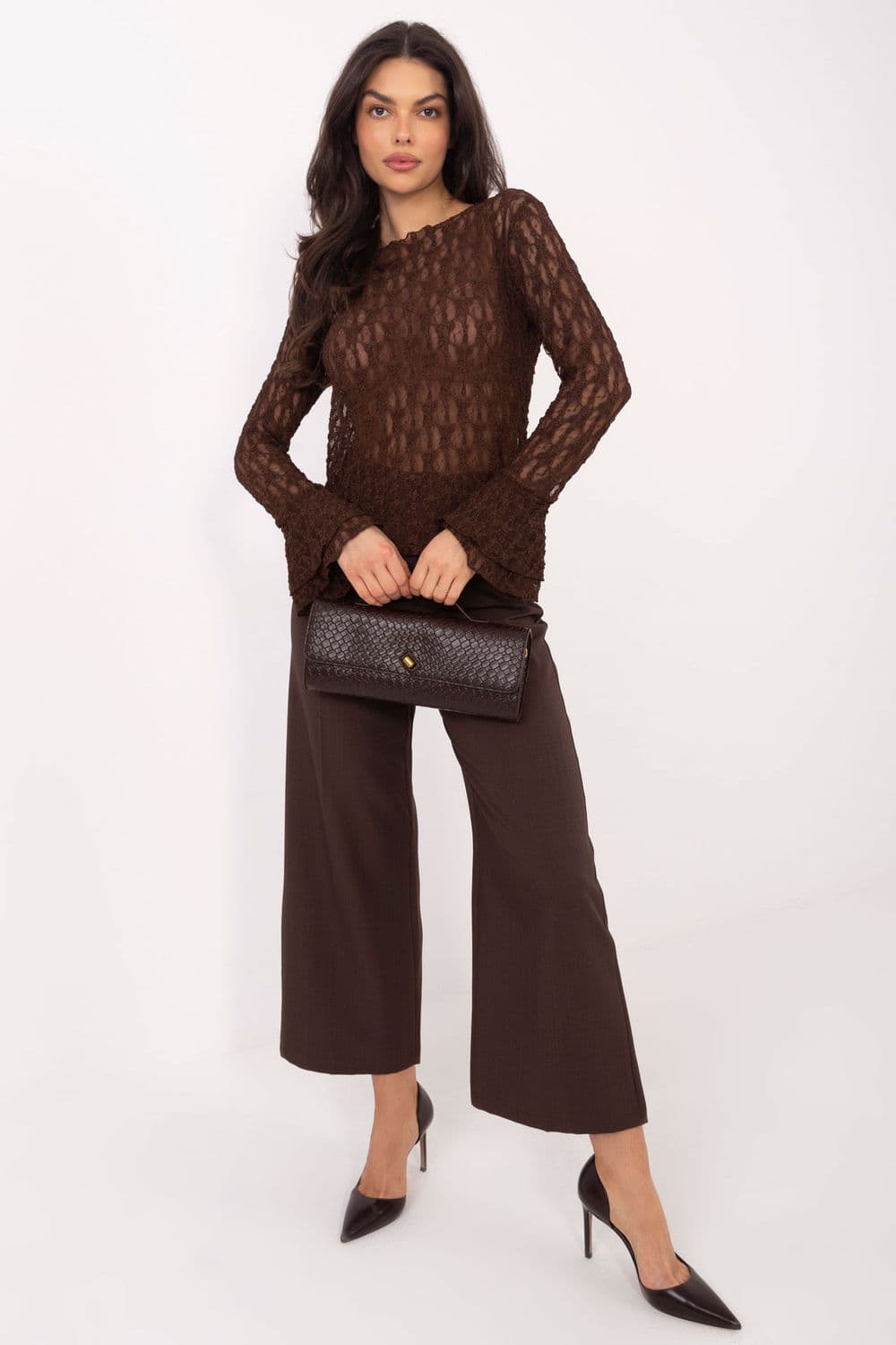 Top in pizzo model 222447 Italy Moda - Miniatura 2