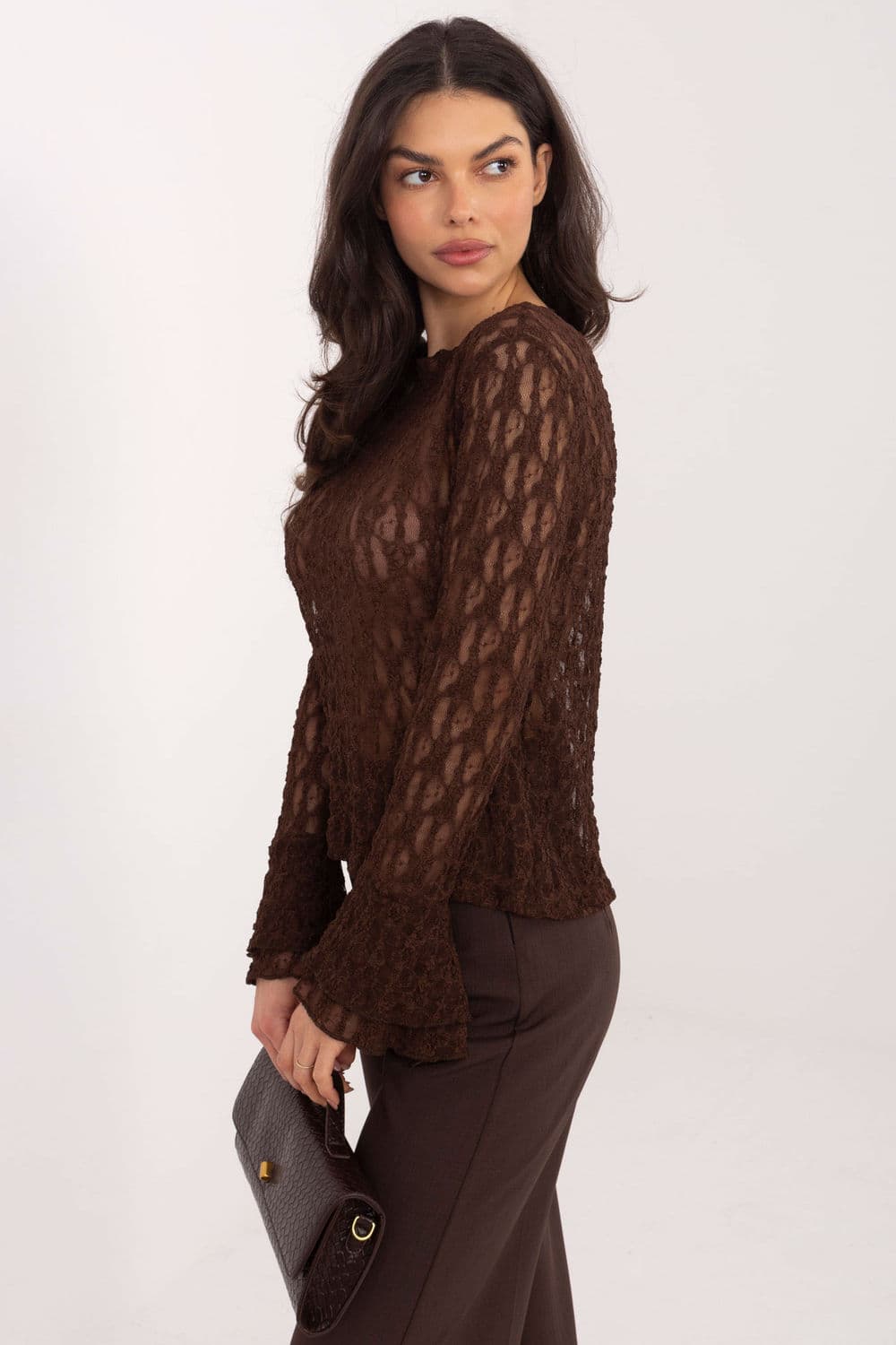 Top in pizzo model 222447 Italy Moda - Miniatura 4
