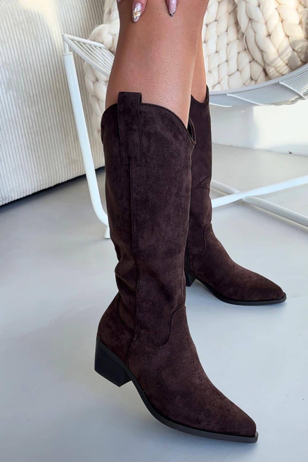 Stivali con tacco model 222528 Step in style