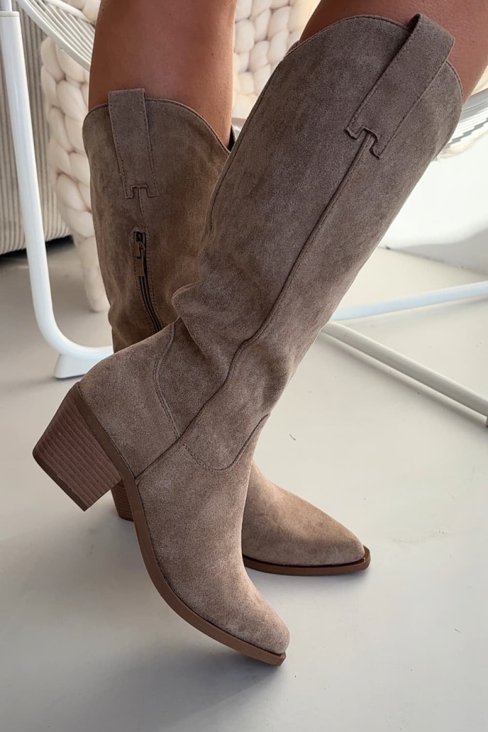 Stivali con tacco model 222529 Step in style