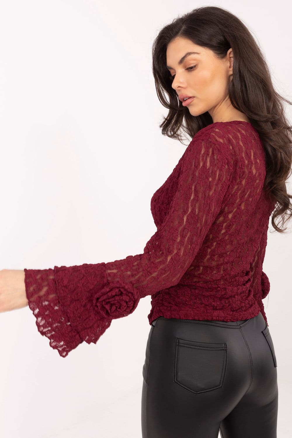 Top in pizzo model 222740 Italy Moda - Miniatura 3
