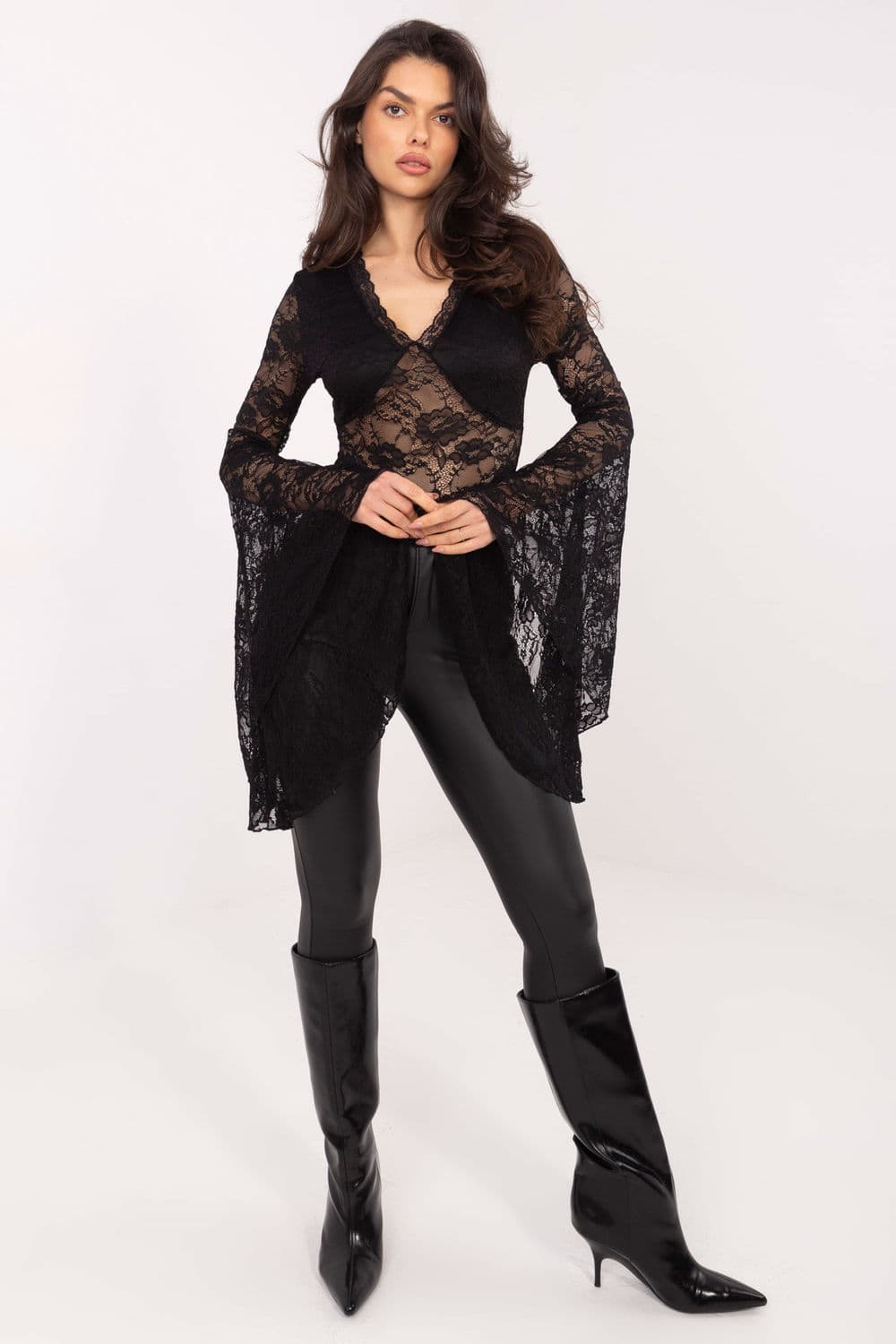 Top in pizzo model 222812 Factory Price - Miniatura 2