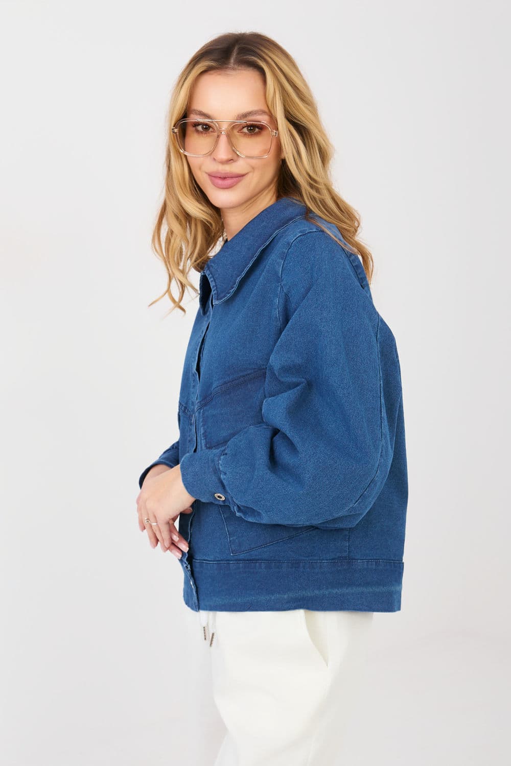 Giacca di jeans model 223953 Rue Paris - Miniatura 4