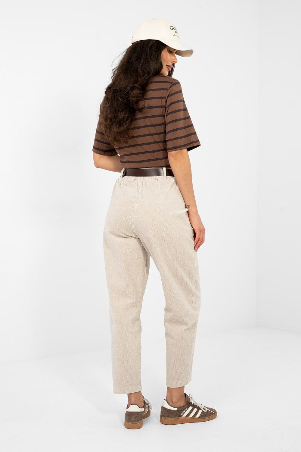 Pantaloni in velluto model 224053 Italy Moda - Miniatura 3