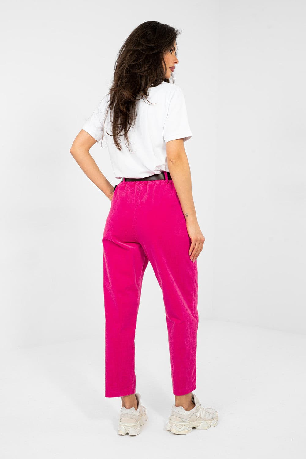 Pantaloni in velluto model 224059 Italy Moda - Miniatura 3