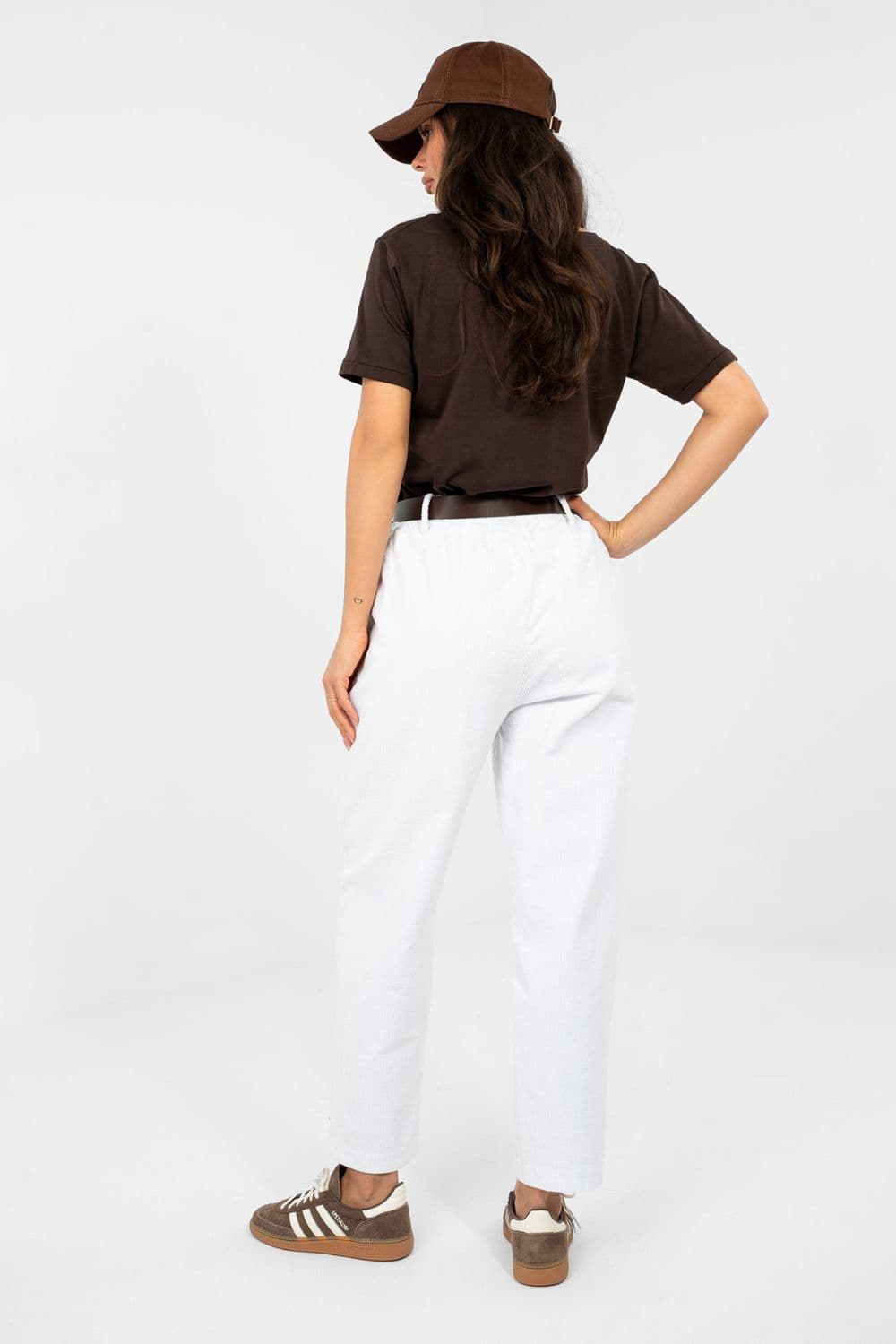 Pantaloni in velluto model 224060 Italy Moda - Miniatura 4