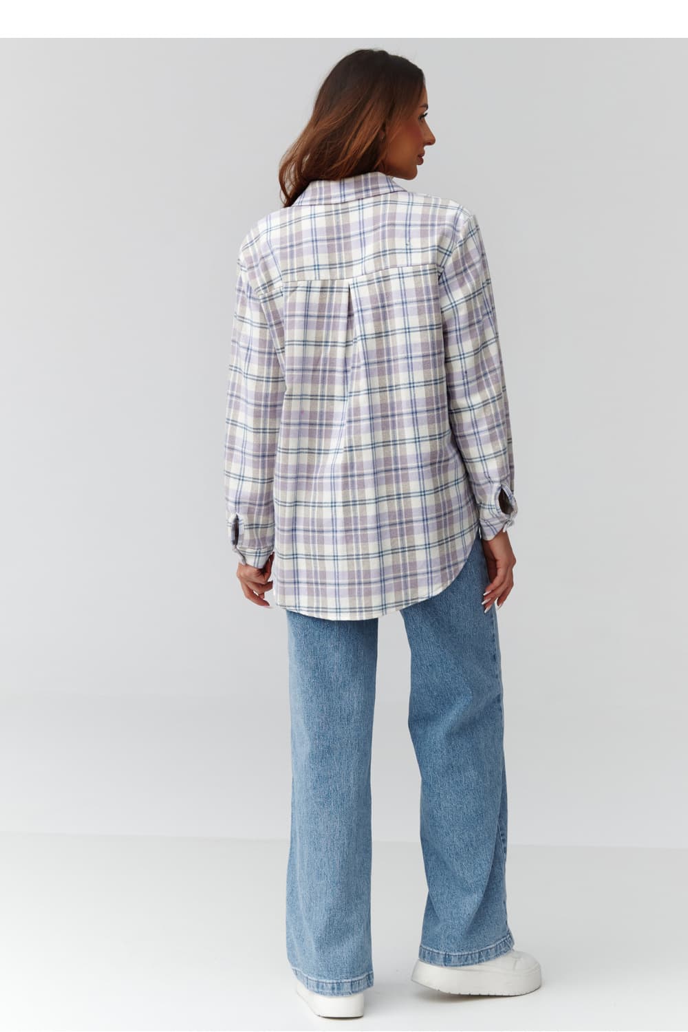 Camicia a manica lunga  model 224092 Makadamia - Miniatura 3