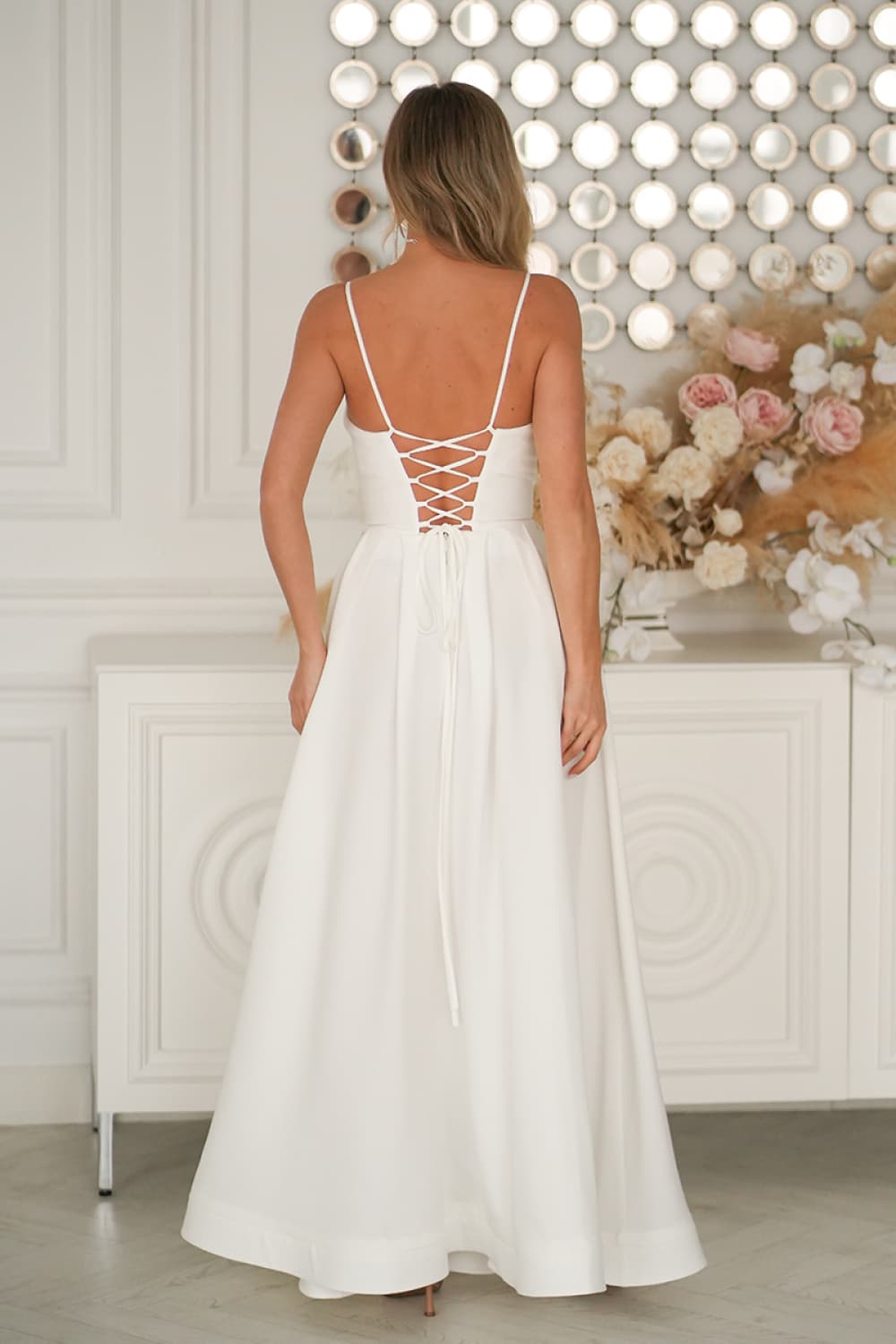 Vestito lungo model 224296 Bicotone - Miniatura 3