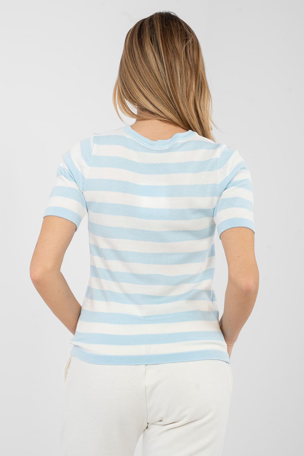 Maglione a manica corta model 224320 Factory Price - Miniatura 3