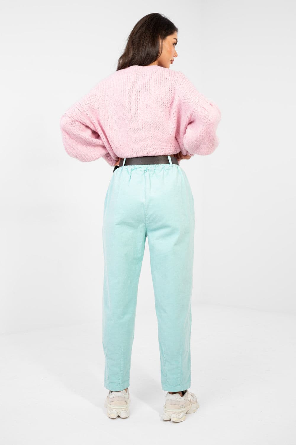 Pantaloni in velluto model 224385 Italy Moda - Miniatura 3