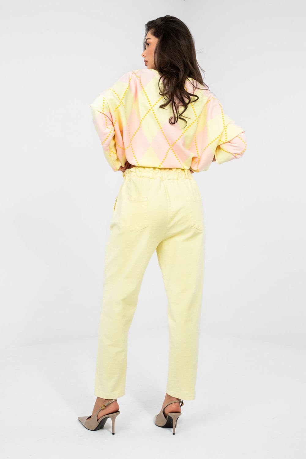 Pantaloni in velluto model 224840 Italy Moda - Miniatura 3