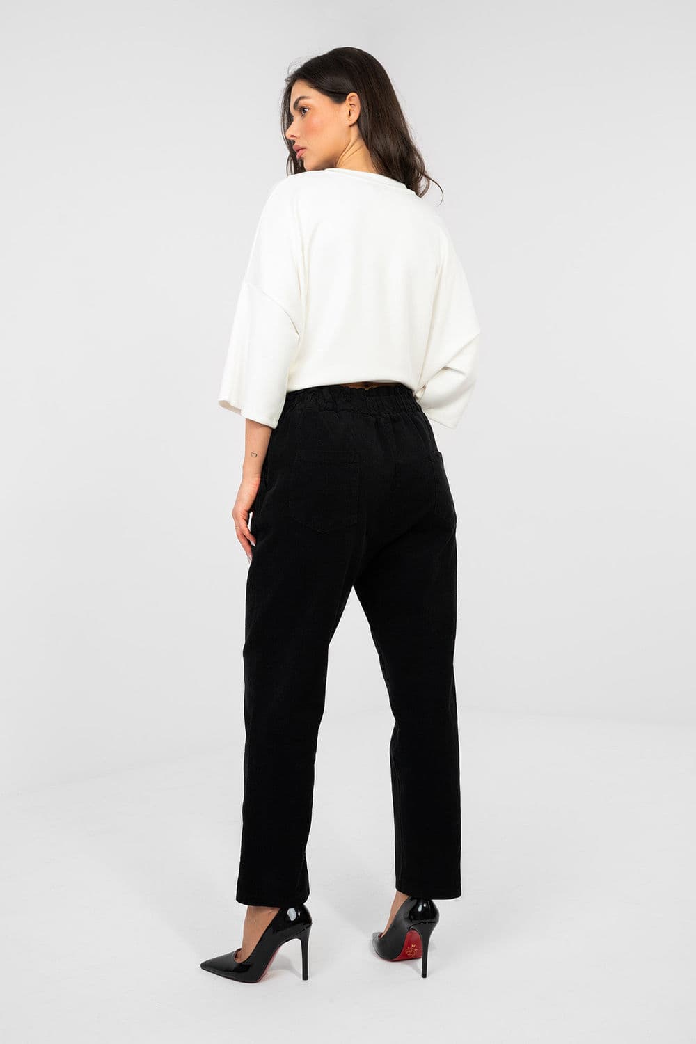 Pantaloni in velluto model 224841 Italy Moda - Miniatura 3