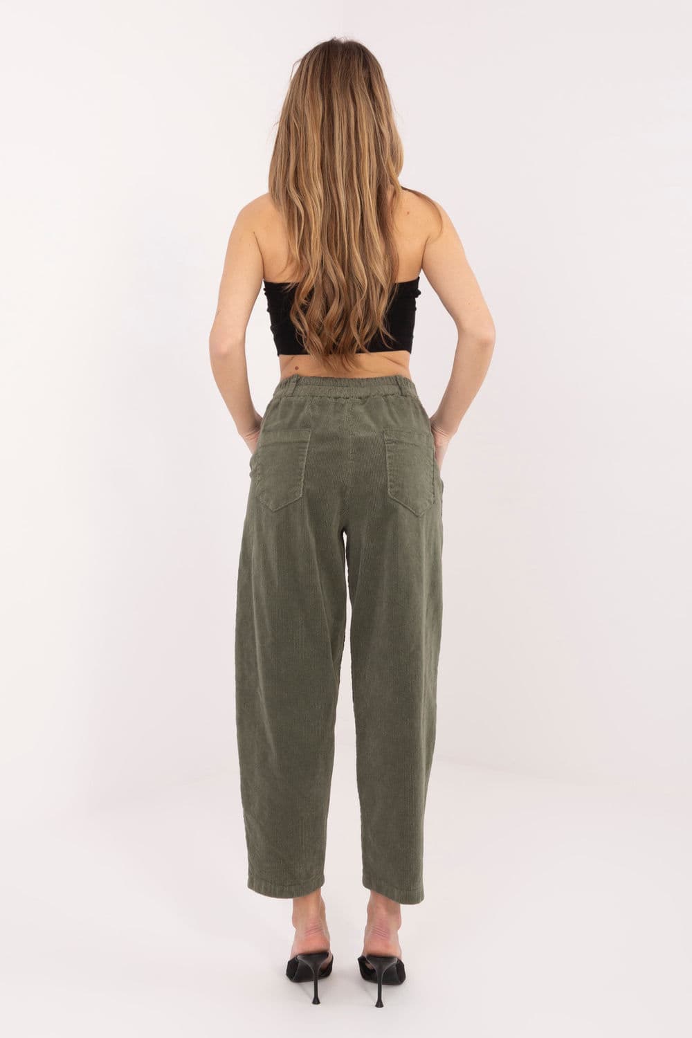 Pantaloni in velluto model 224998 Rue Paris - Miniatura 2