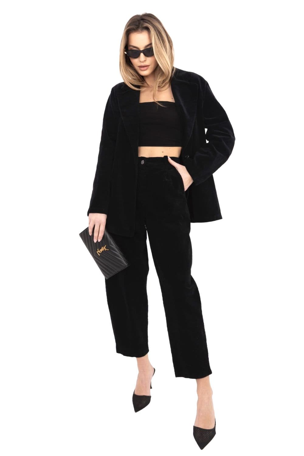 Pantaloni in velluto model 225001 Rue Paris - Miniatura 2