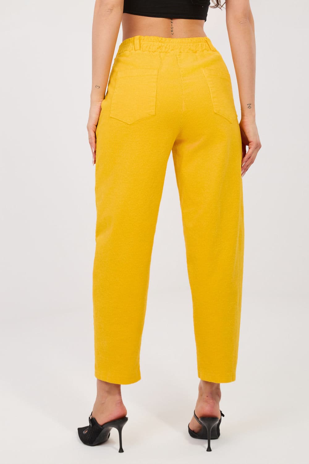 Pantaloni in velluto model 225085 Rue Paris - Miniatura 3