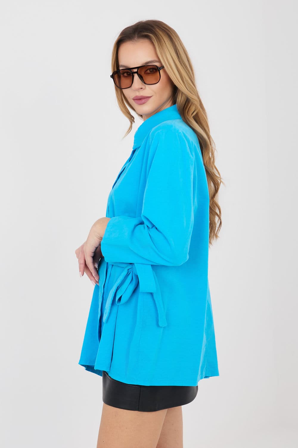 Camicia a manica lunga  model 225420 Rue Paris - Miniatura 2