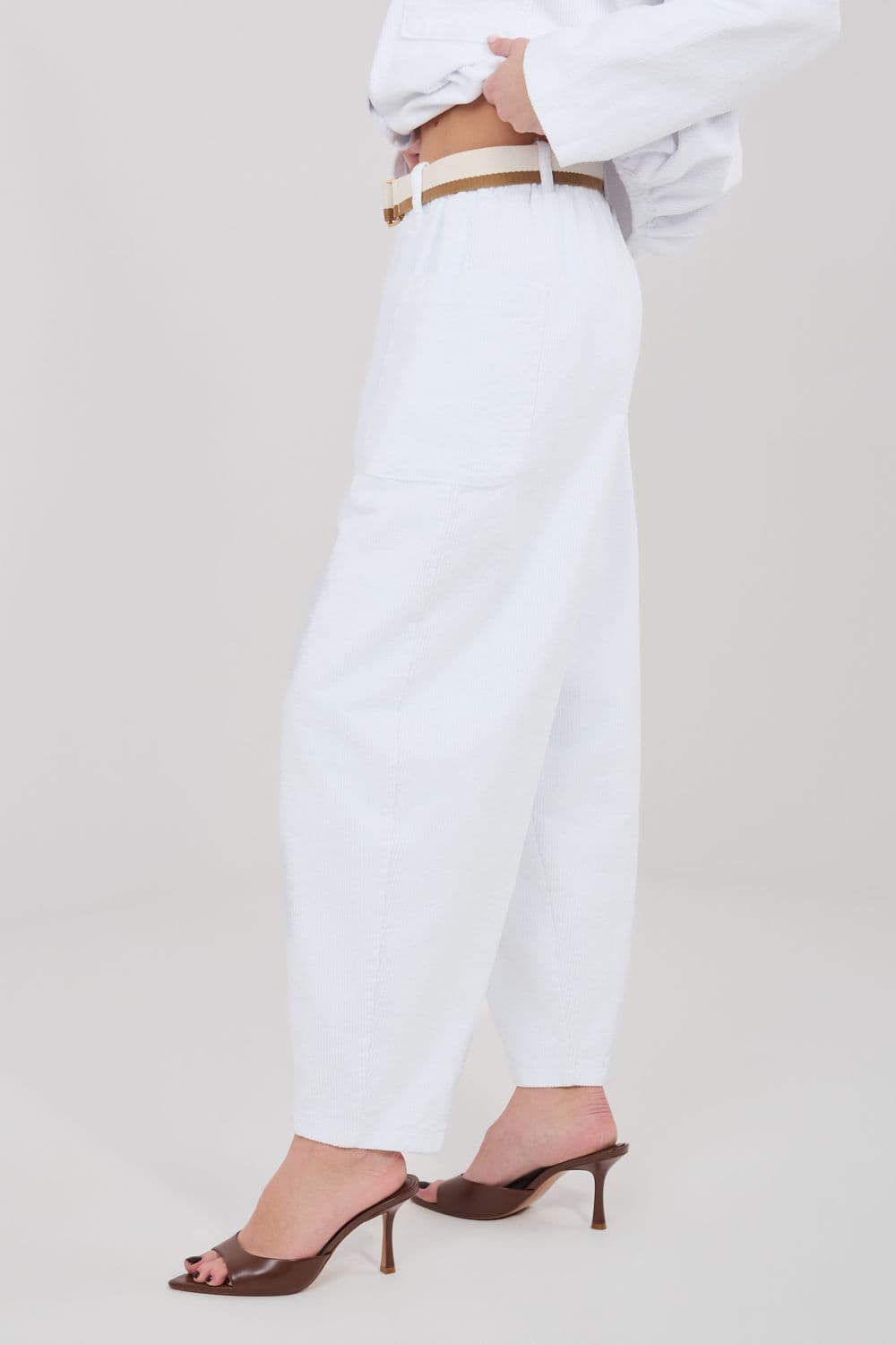 Pantaloni in velluto model 225425 Rue Paris - Miniatura 2