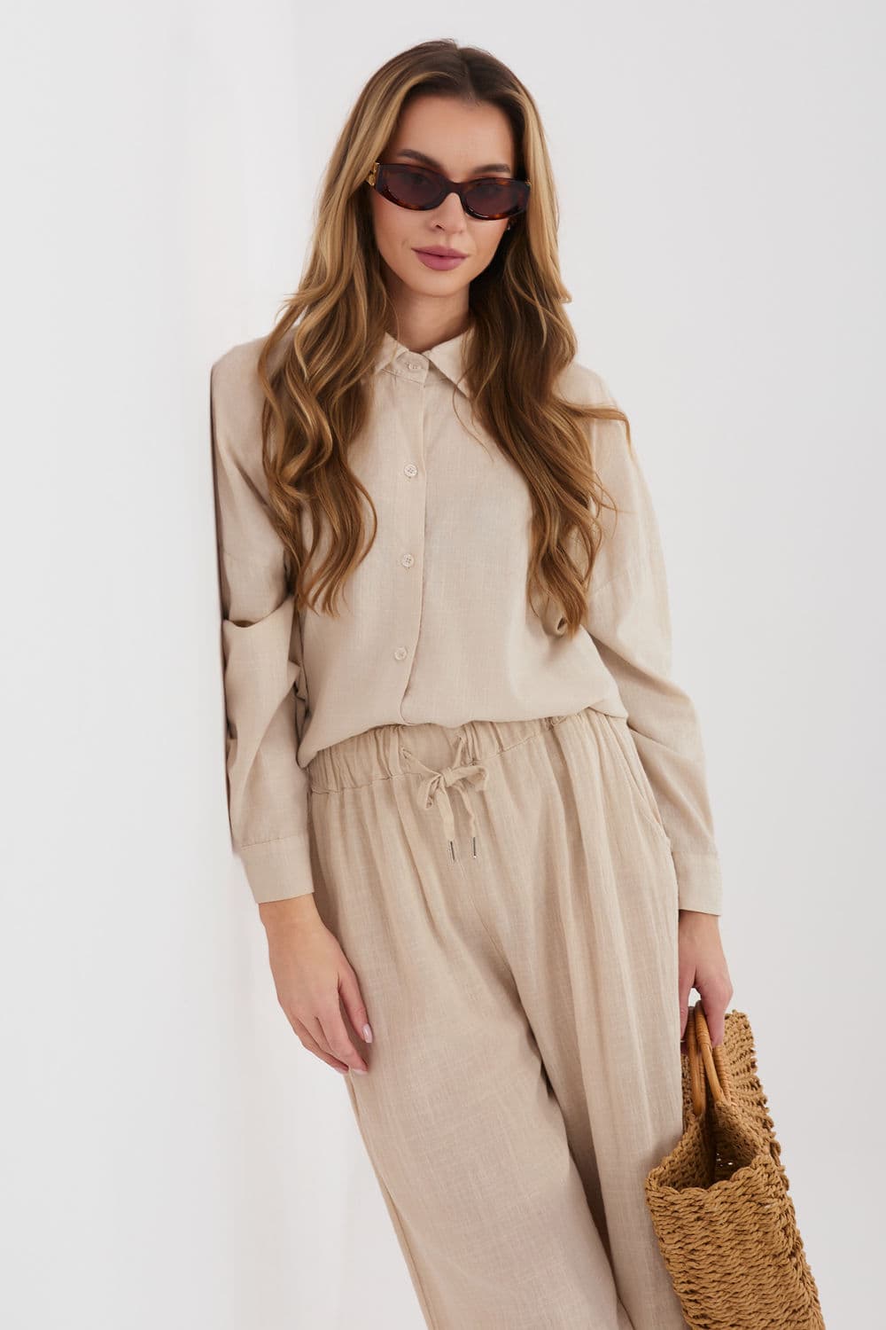 Camicia a manica lunga model 225516 Italy Moda