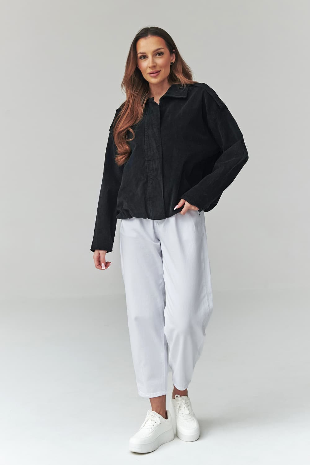 Giacca di velluto a coste model 225693 Makadamia - Miniatura 2