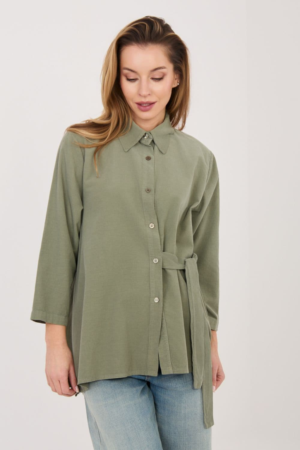Camicia a manica lunga  model 225890 Rue Paris - Miniatura 4