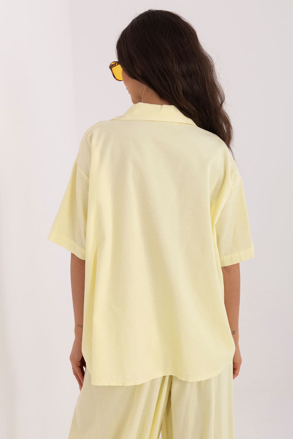 Camicia a manica corta model 226015 Italy Moda - Miniatura 3