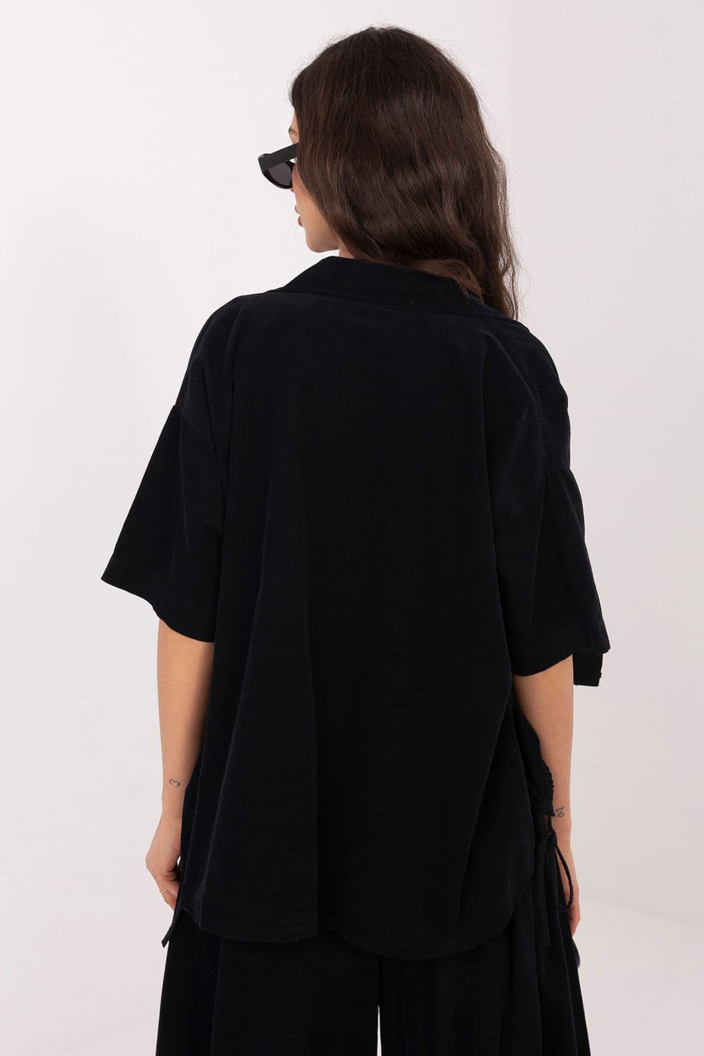 Camicia a manica corta model 226020 Italy Moda - Miniatura 3