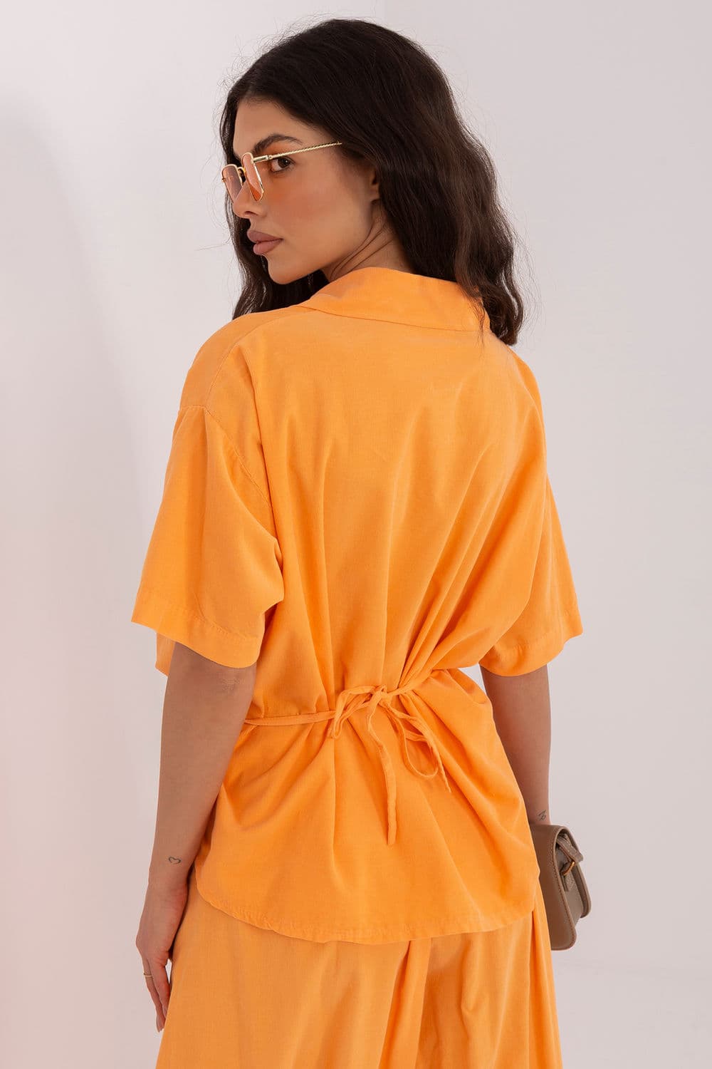 Camicia a manica corta model 226022 Italy Moda - Miniatura 3