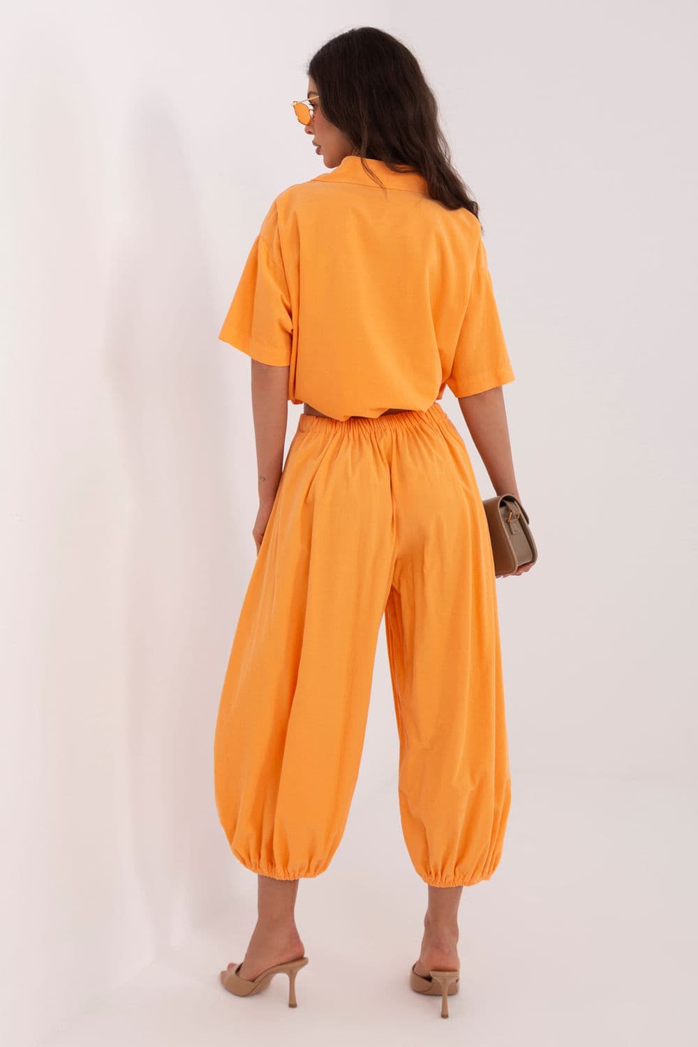Pantaloni in velluto model 226228 Italy Moda - Miniatura 2