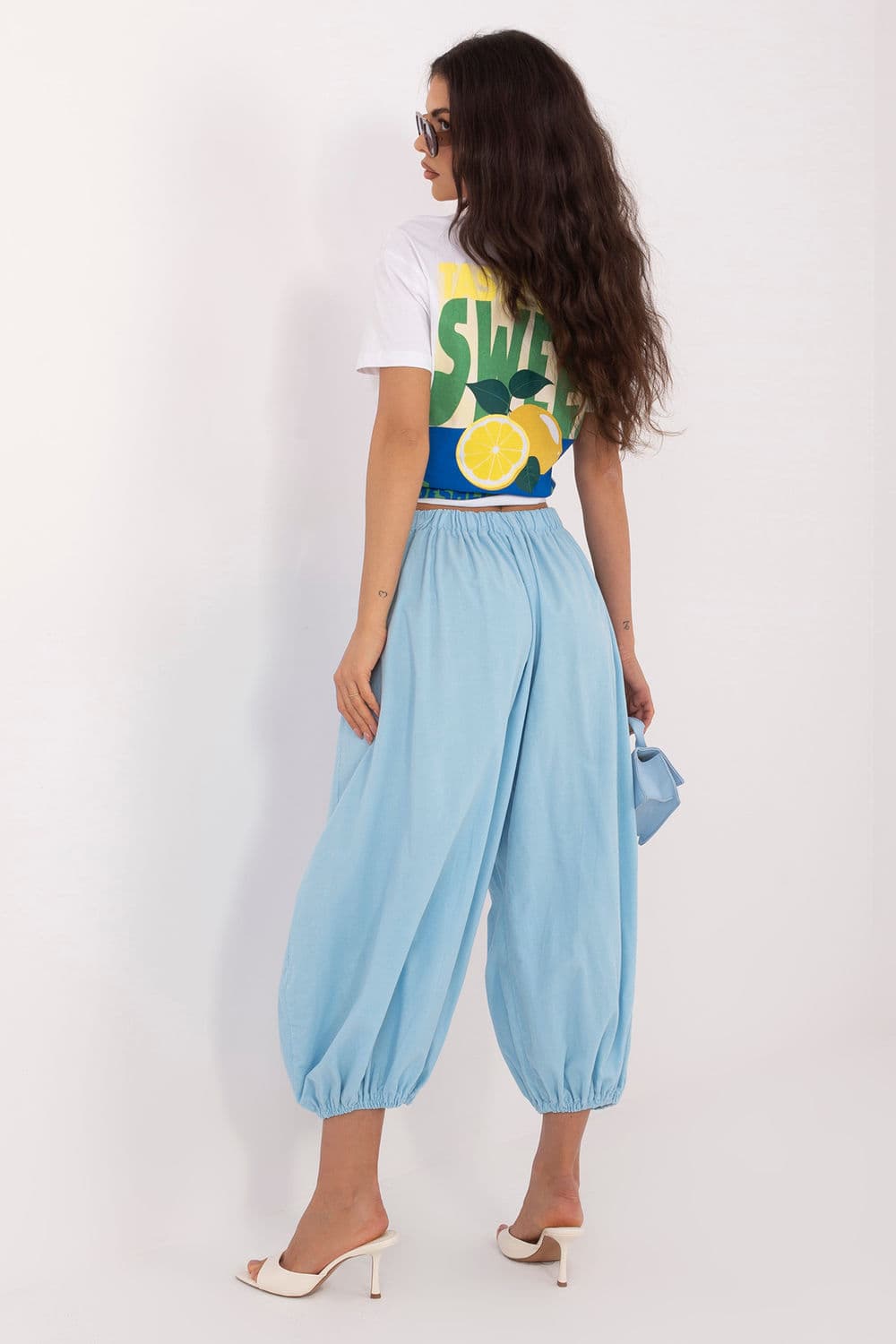 Pantaloni in velluto model 226230 Italy Moda - Miniatura 2