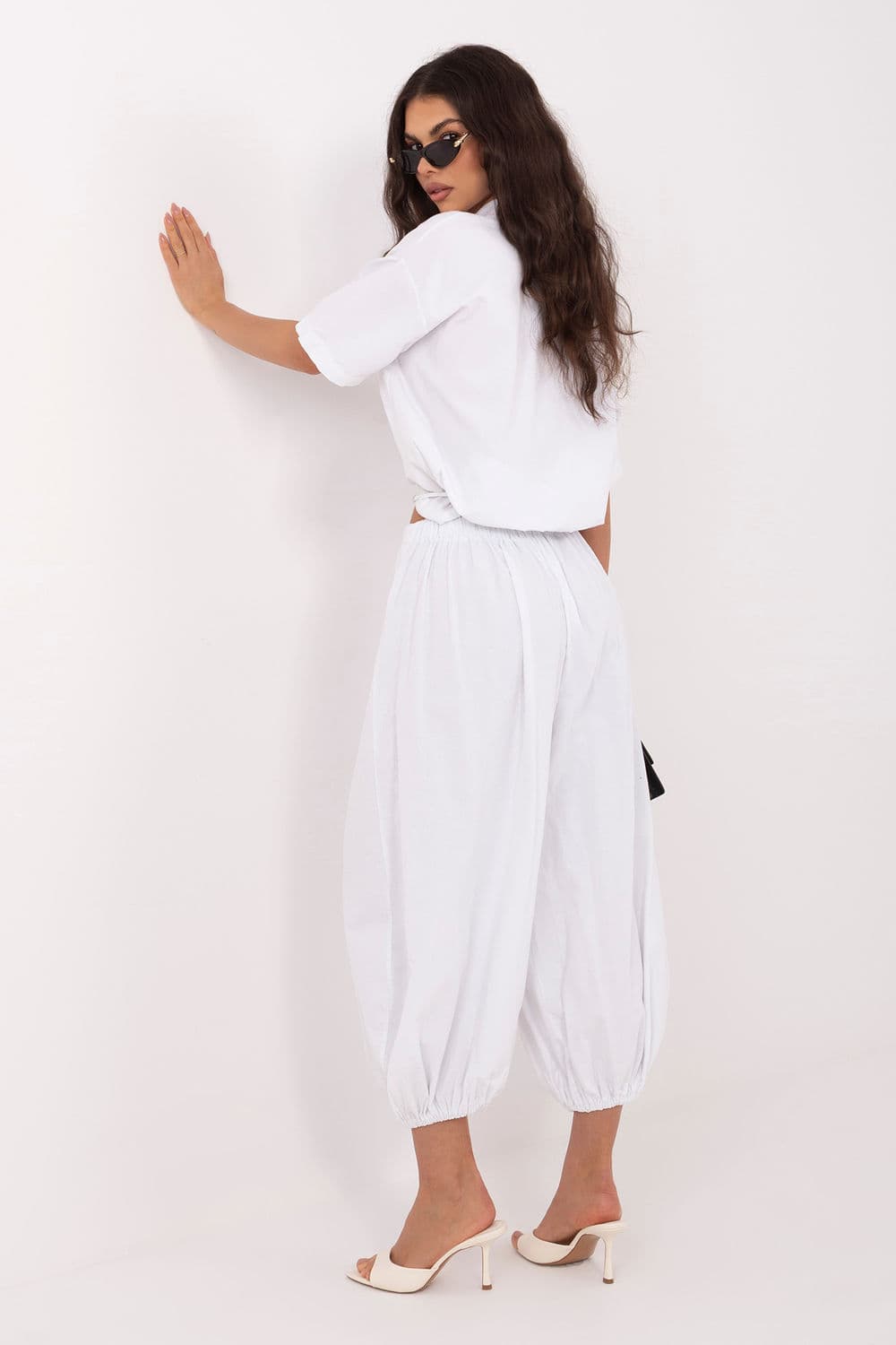 Pantaloni in velluto model 226234 Italy Moda - Miniatura 3
