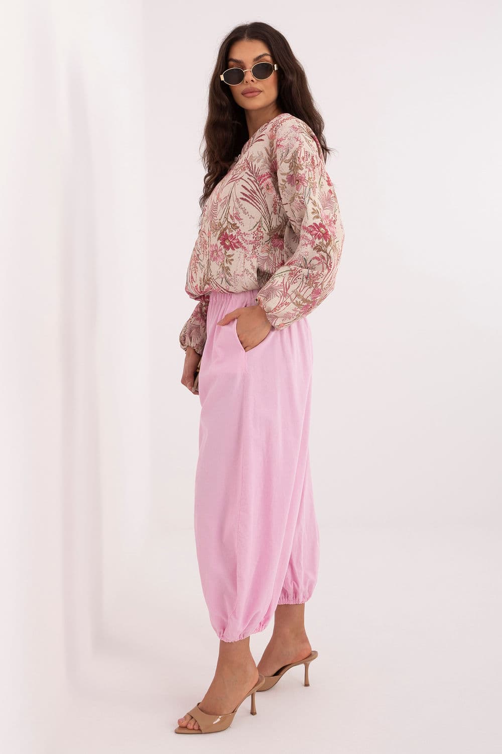 Pantaloni in velluto model 226235 Italy Moda - Miniatura 2