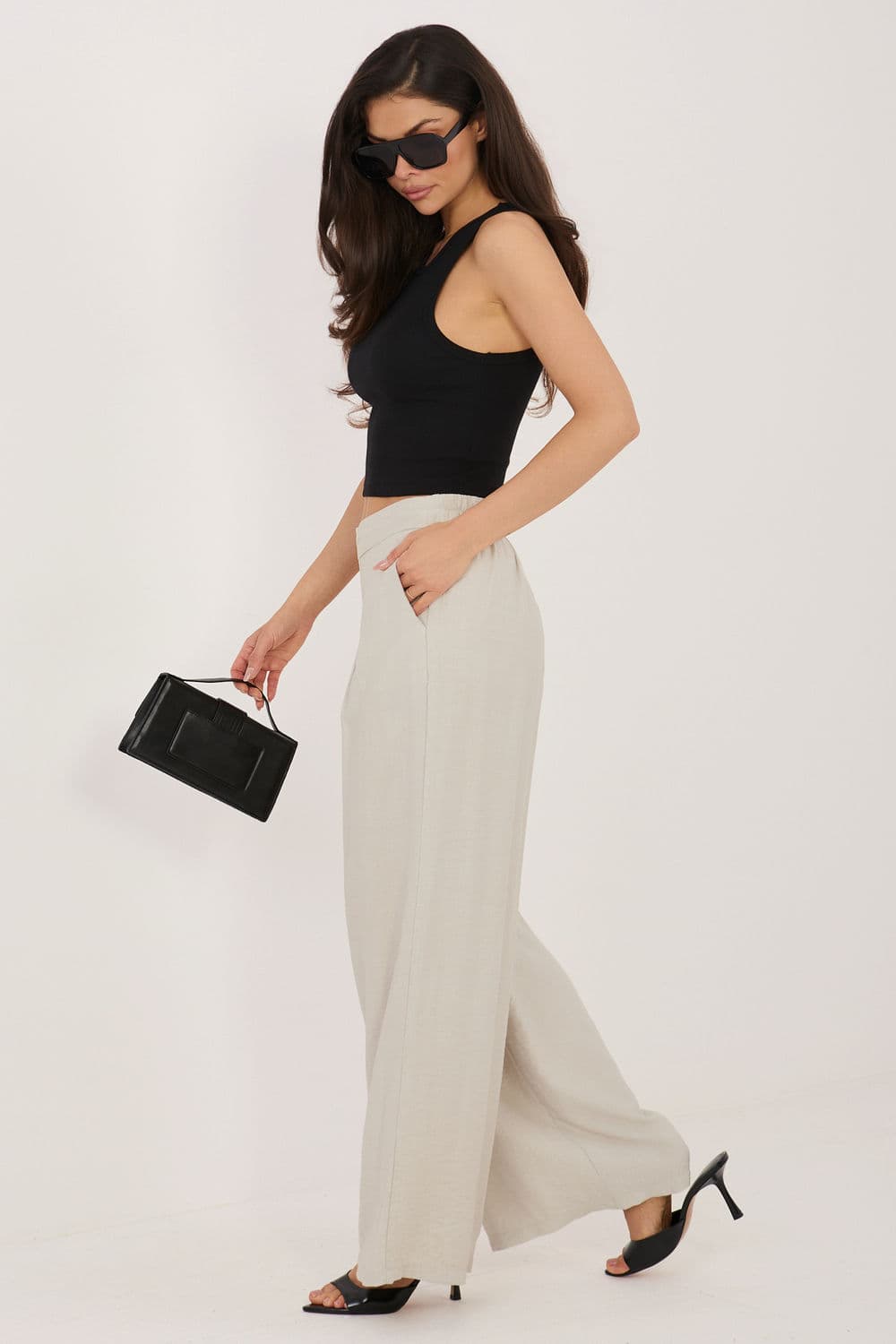Pantaloni da donna model 226388 Sublevel - Miniatura 2