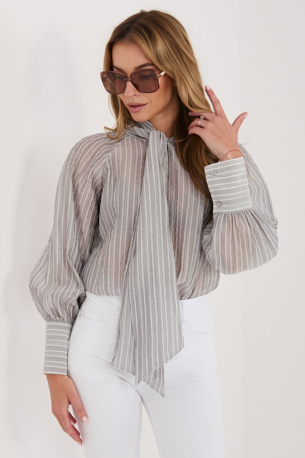 Camicia a manica lunga  model 226442 Italy Moda - Miniatura 2