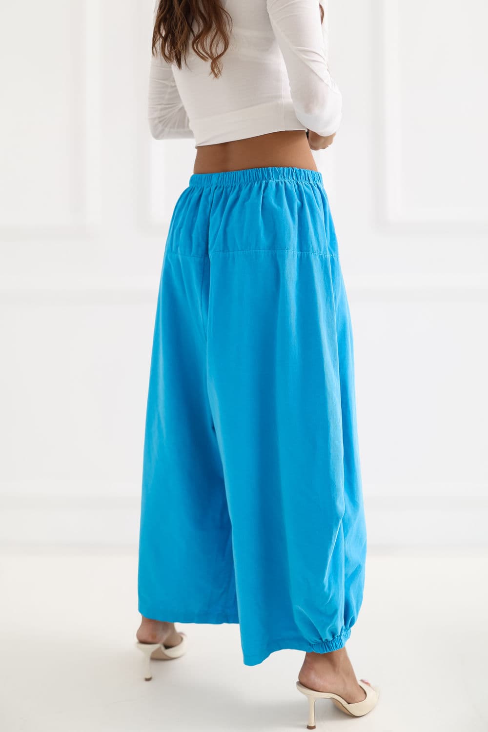 Pantaloni in velluto model 226455 Italy Moda - Miniatura 2